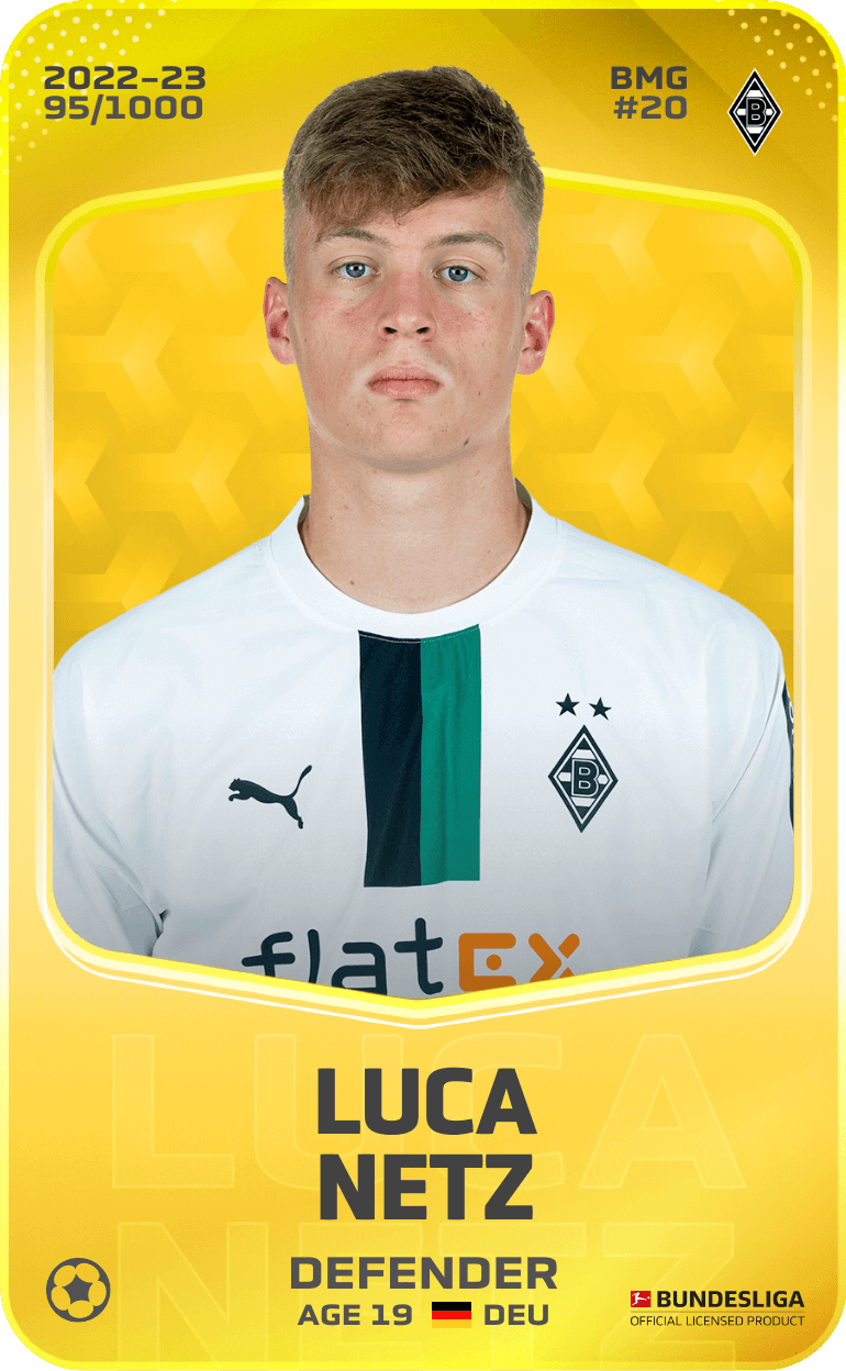 Luca Netz 2022-23 • Limited 95/1000