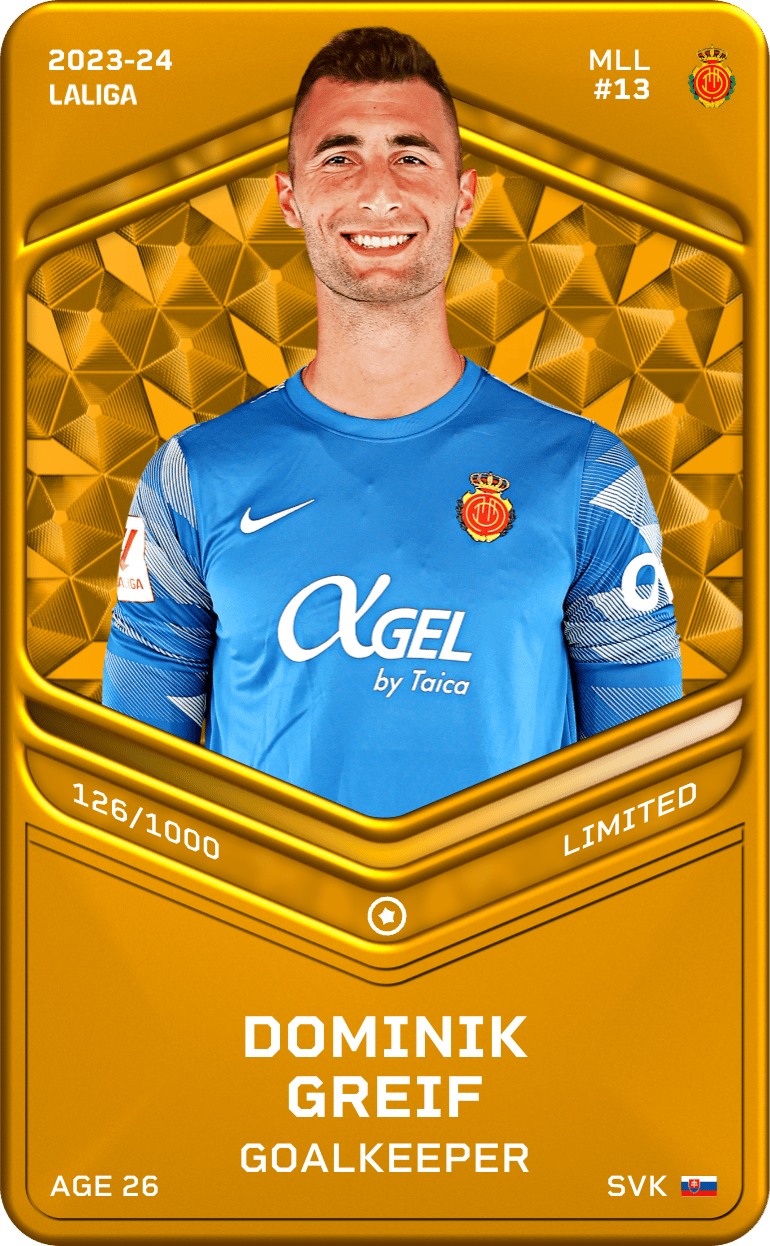 Dominik Greif 2023-24 • Limited 126/1000