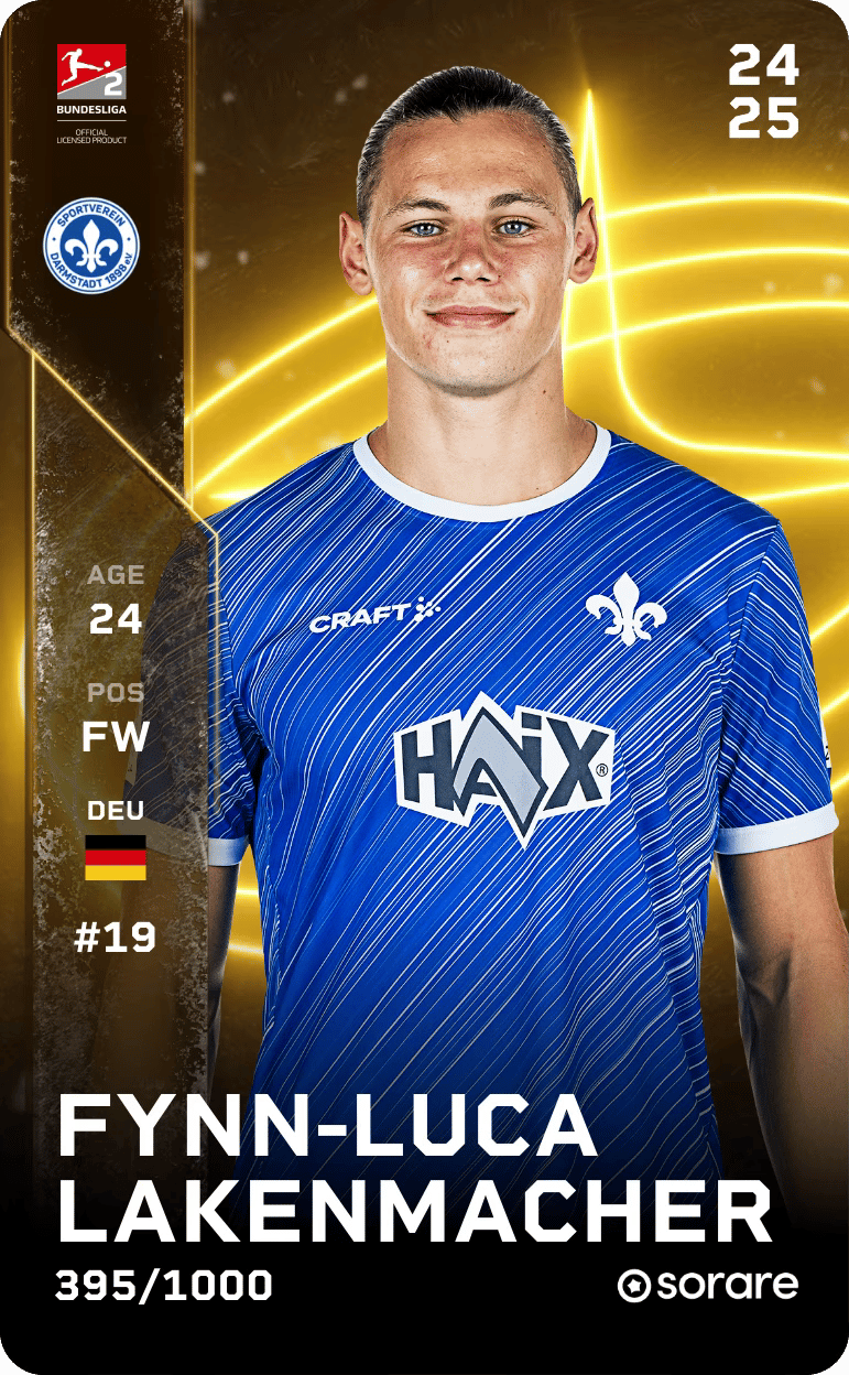 Fynn-Luca Lakenmacher 2024-25 • Limited 395/1000