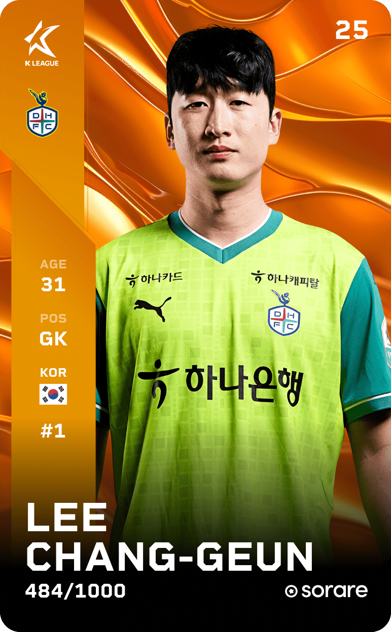 Lee Chang-Geun 2025-26 • Limited 484/1000