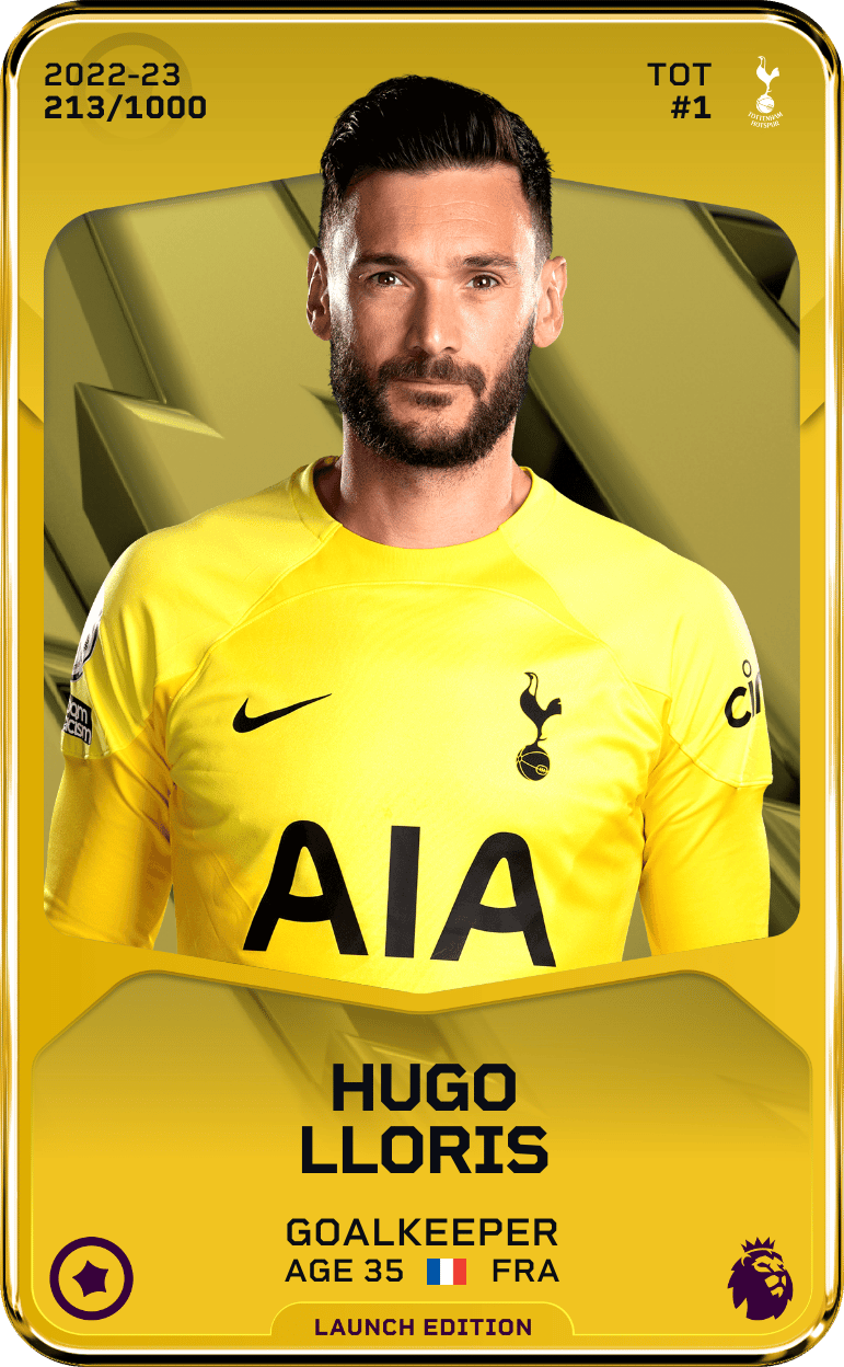 Hugo Lloris 2022-23 • Limited 213/1000