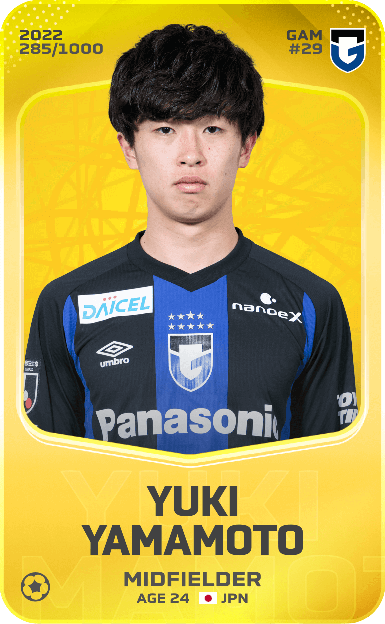 Yuki Yamamoto 2022-23 • Limited 285/1000