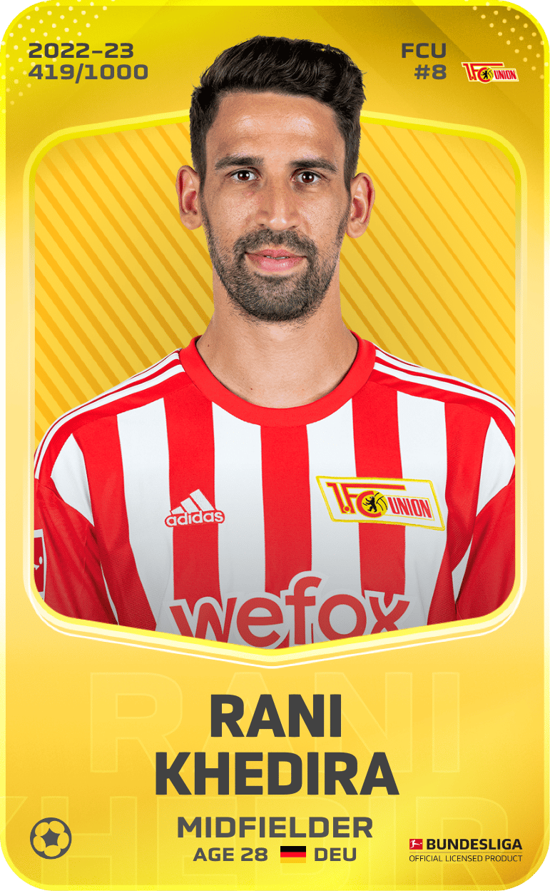 Rani Khedira 2022-23 • Limited 419/1000