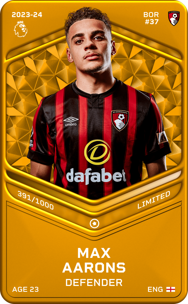 Max Aarons 2023-24 • Limited 391/1000