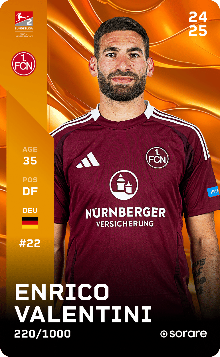 Enrico Valentini 2024-25 • Limited 220/1000