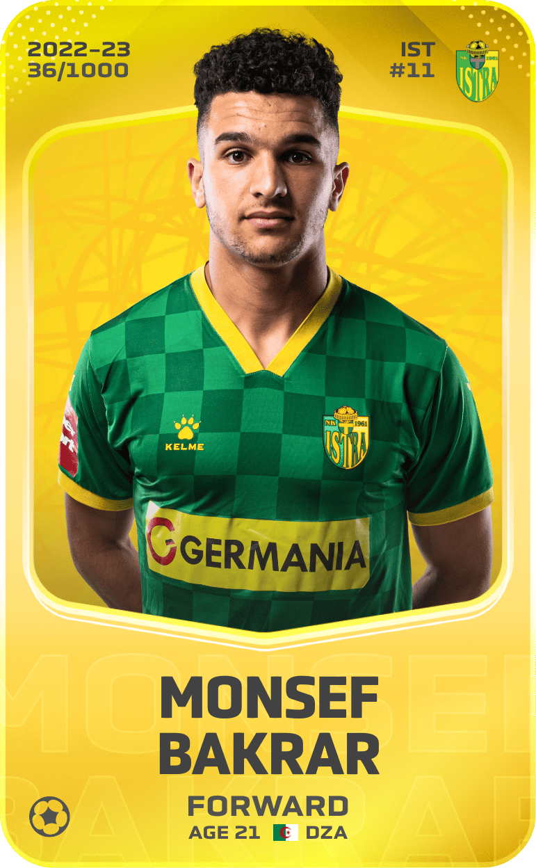 Monsef Bakrar 2022-23 • Limited 36/1000