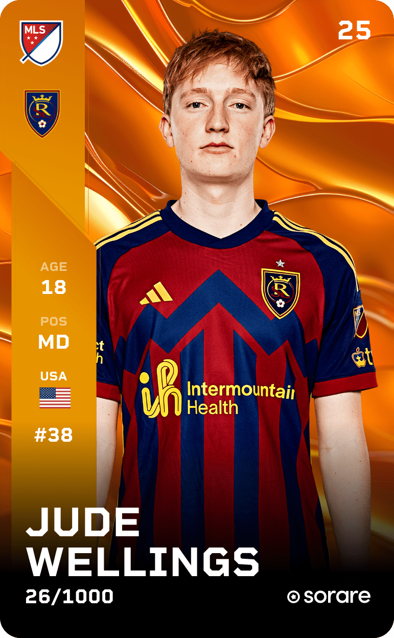 Jude Wellings 2025-26 • Limited 26/1000