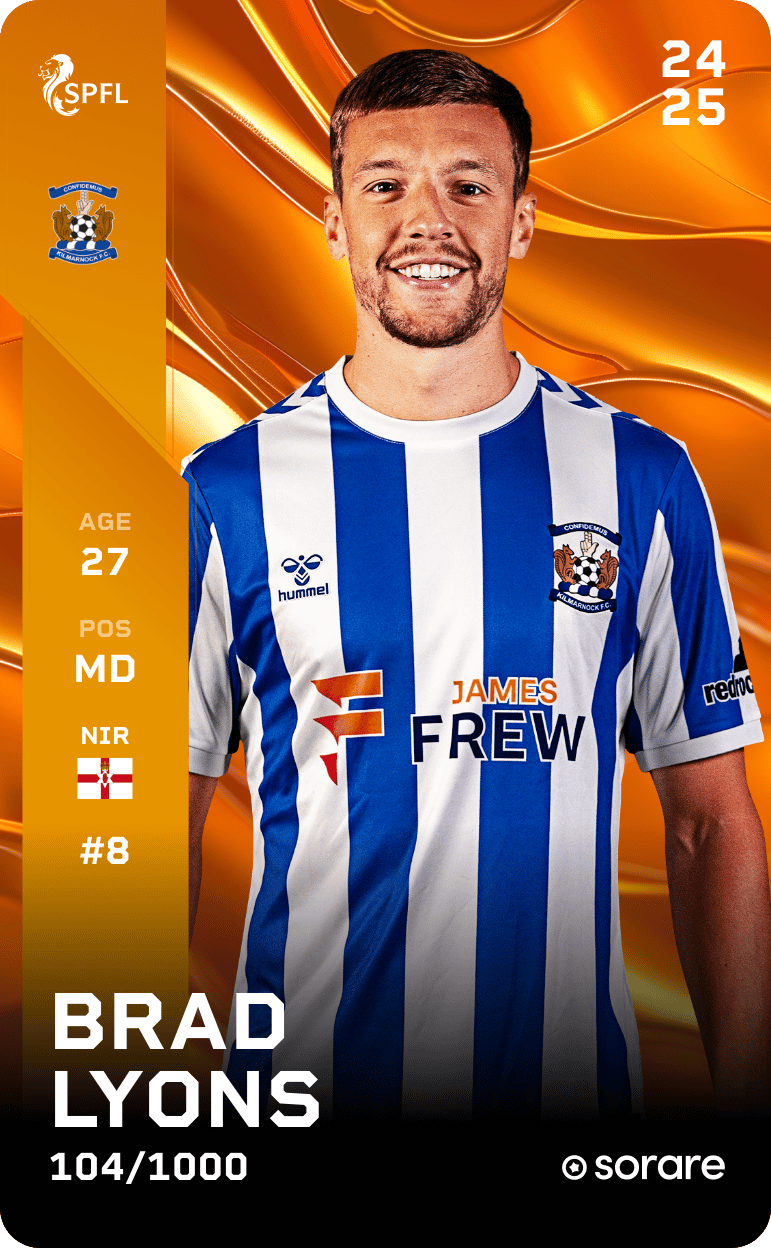 Brad Lyons 2024-25 • Limited 104/1000