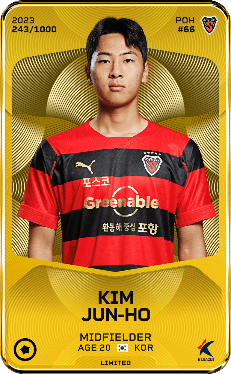 Kim Jun-Ho 2023-24 • Limited 243/1000