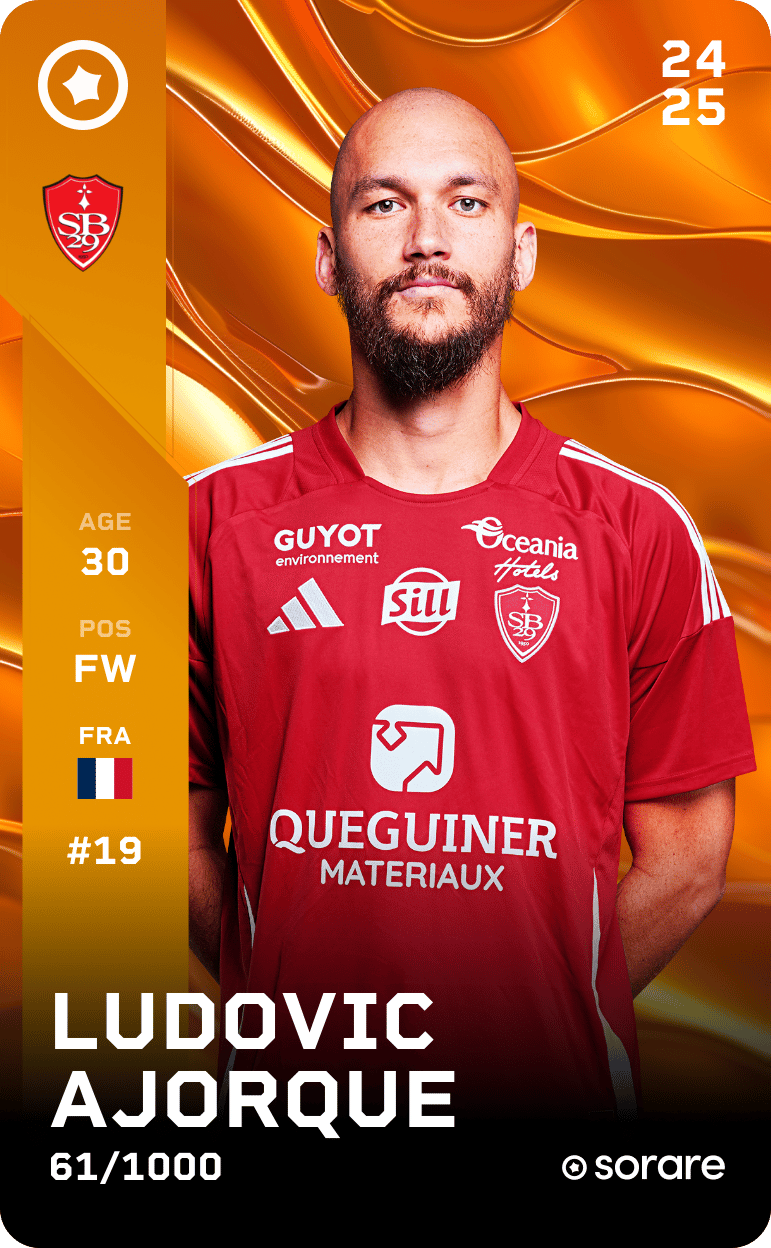 Ludovic Ajorque 2024-25 • Limited 61/1000