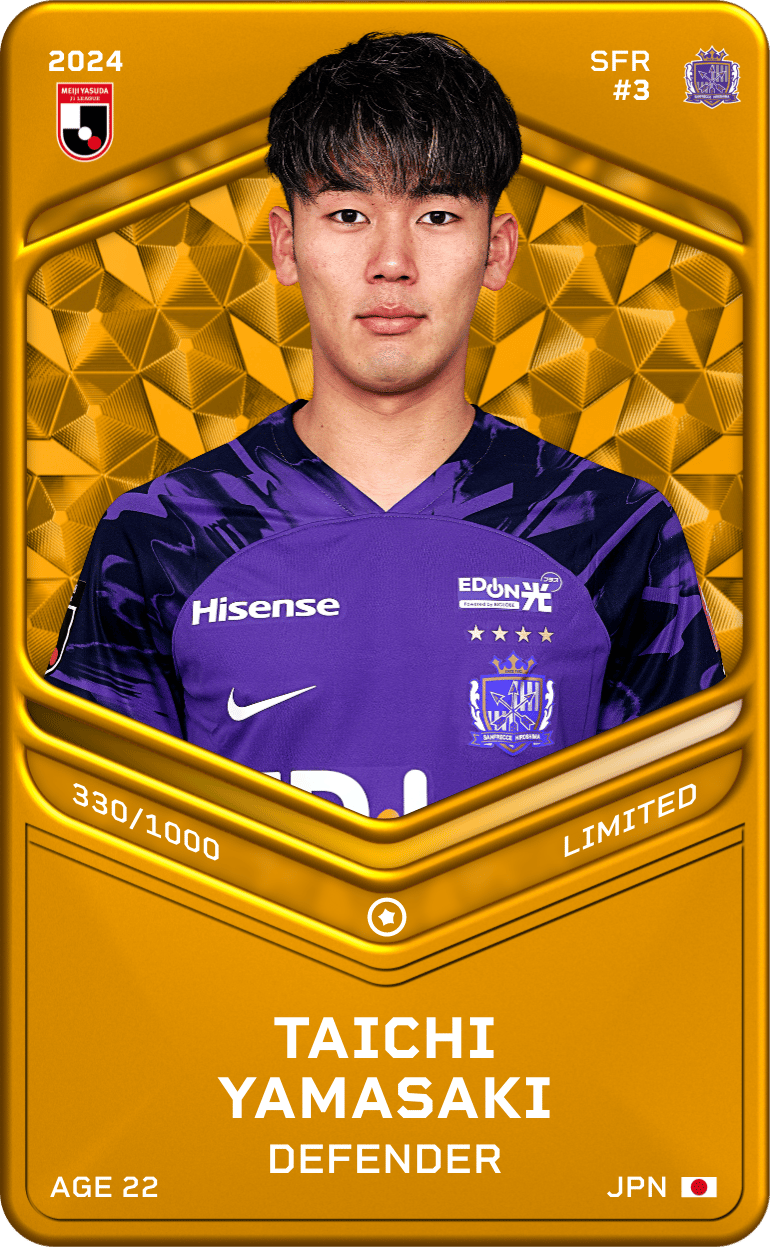 Taichi Yamasaki 2024-25 • Limited 330/1000