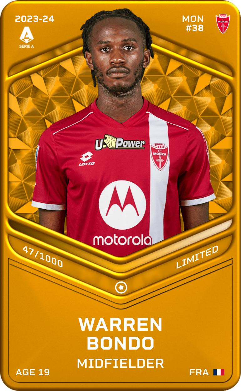 Warren Bondo 2023-24 • Limited 47/1000