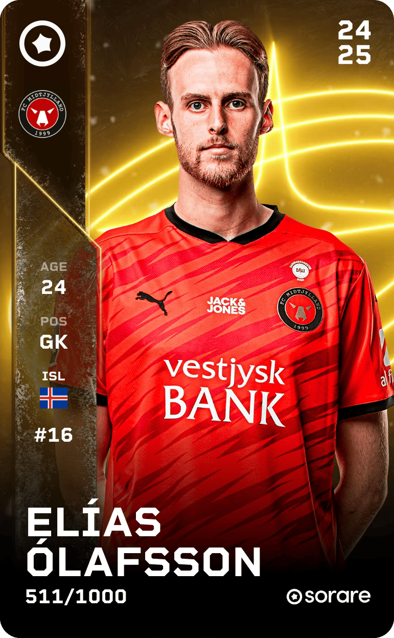 Elías Ólafsson 2024-25 • Limited 511/1000
