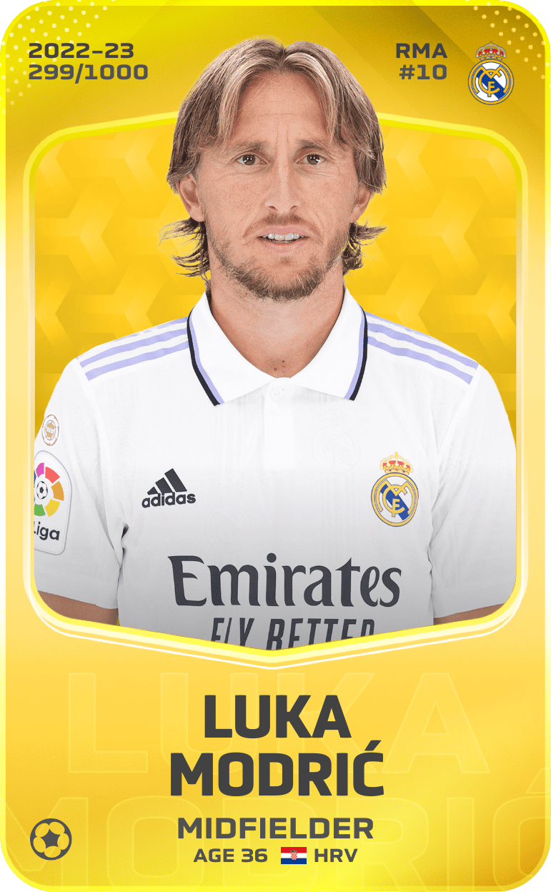 Luka Modrić 2022-23 • Limited 299/1000