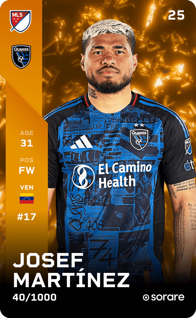 Josef Martínez 2025-26 • Limited 40/1000