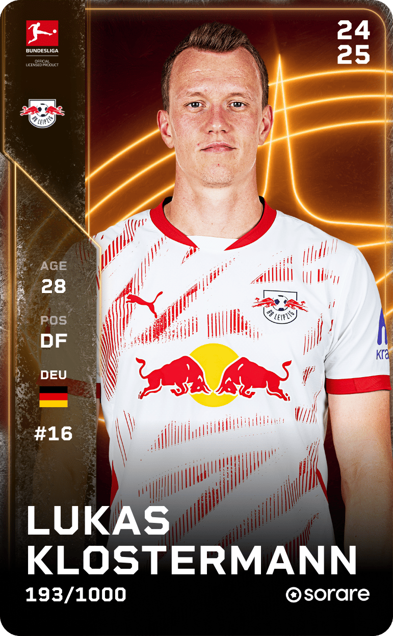 Lukas Klostermann 2024-25 • Limited 193/1000