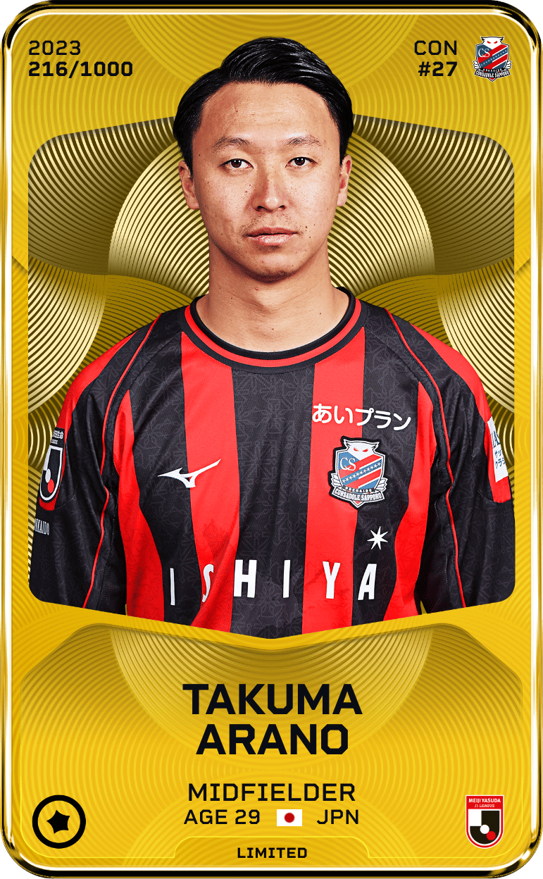 Takuma Arano 2023-24 • Limited 216/1000