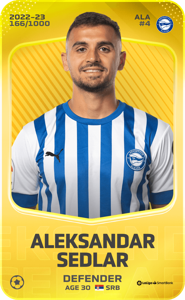 Aleksandar Sedlar 2022-23 • Limited 166/1000