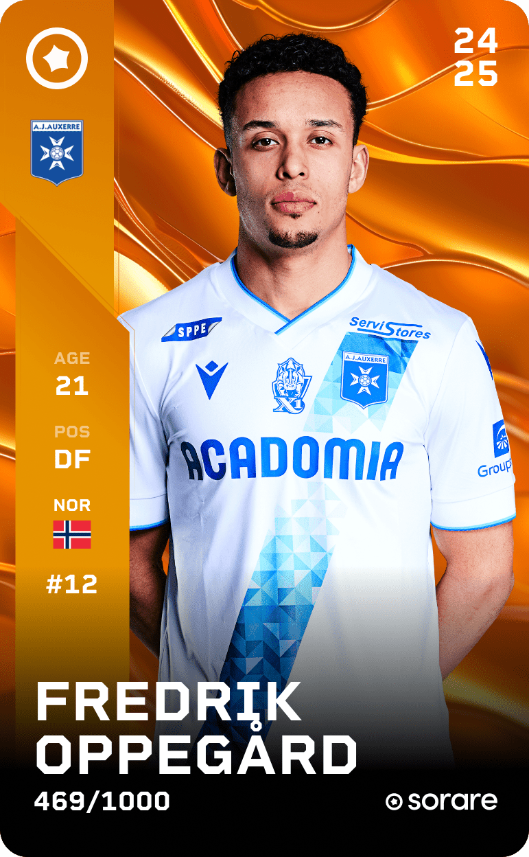 Fredrik Oppegård 2024-25 • Limited 469/1000