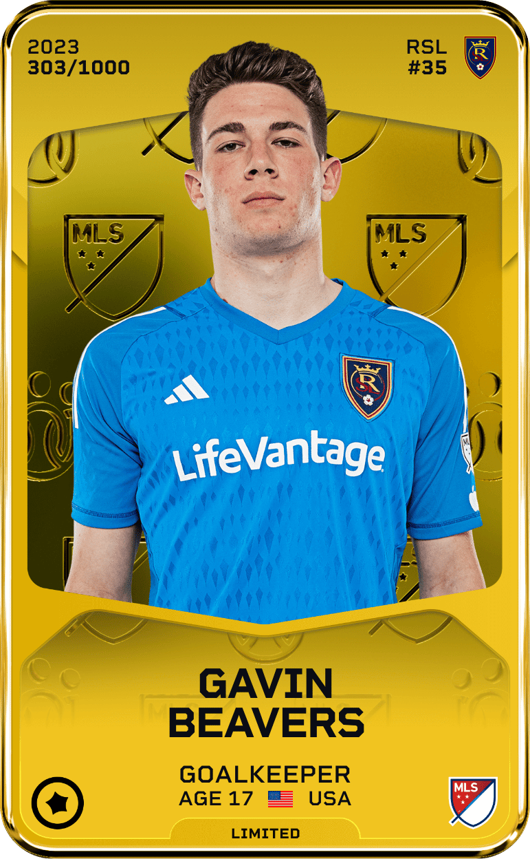 Gavin Beavers 2023-24 • Limited 303/1000