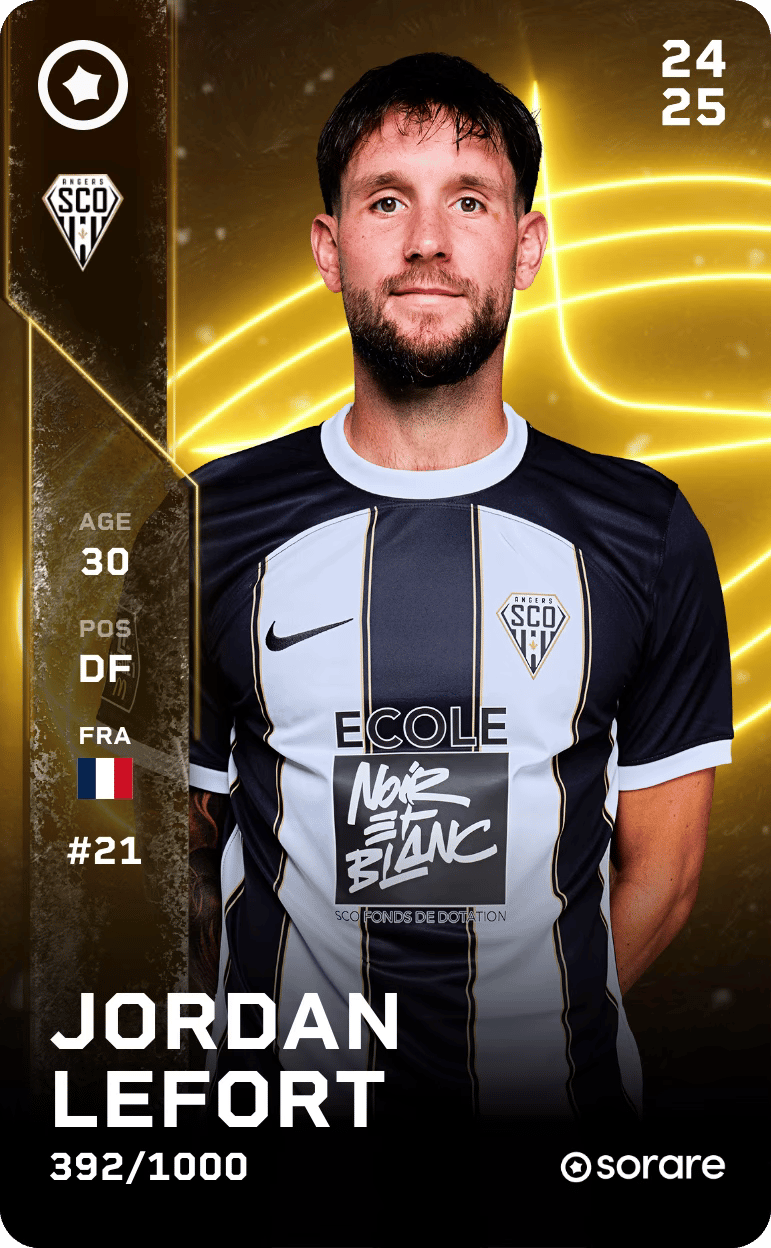 Jordan Lefort 2024-25 • Limited 392/1000