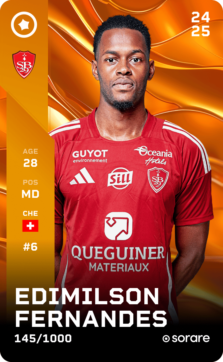 Edimilson Fernandes 2024-25 • Limited 145/1000