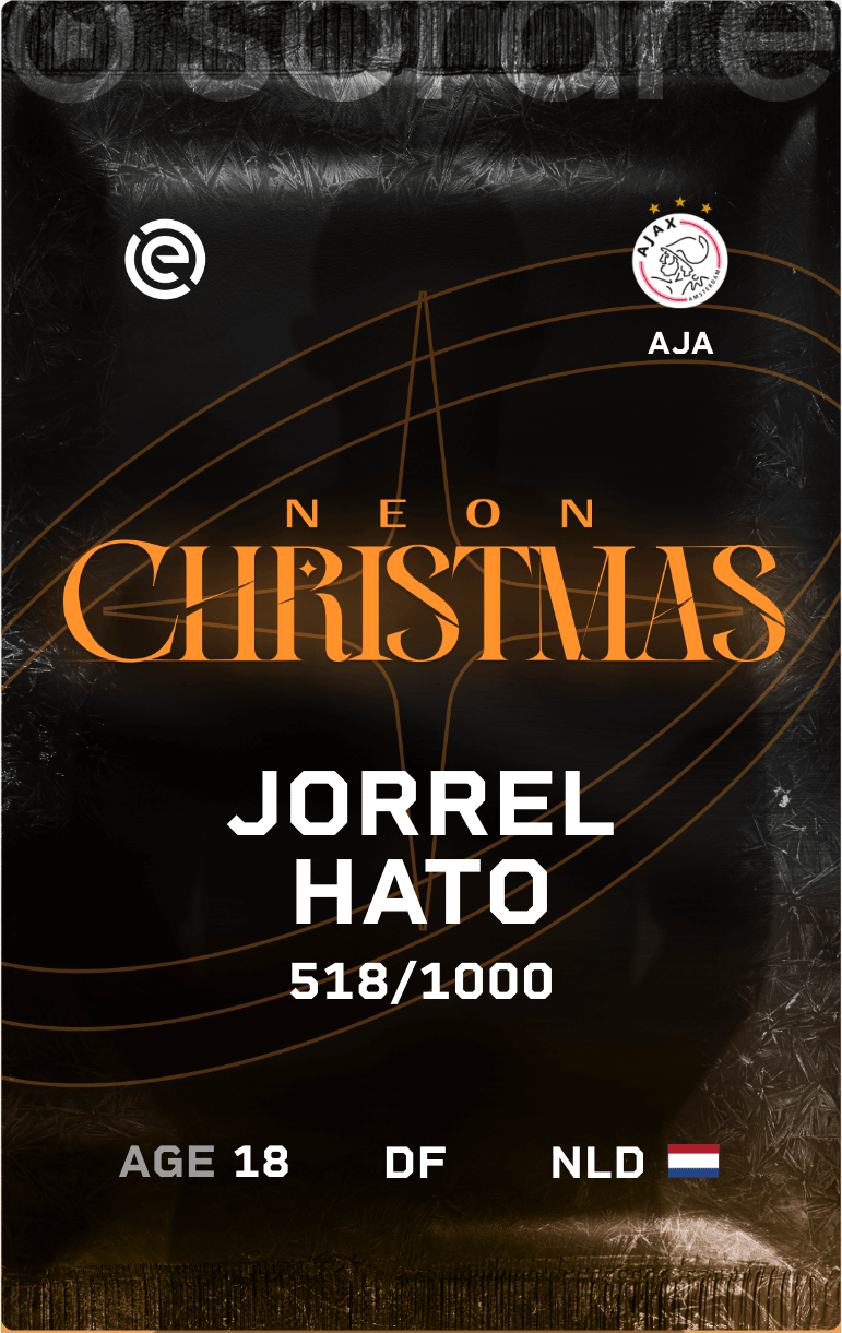 Jorrel Hato 2024-25 • Limited 518/1000