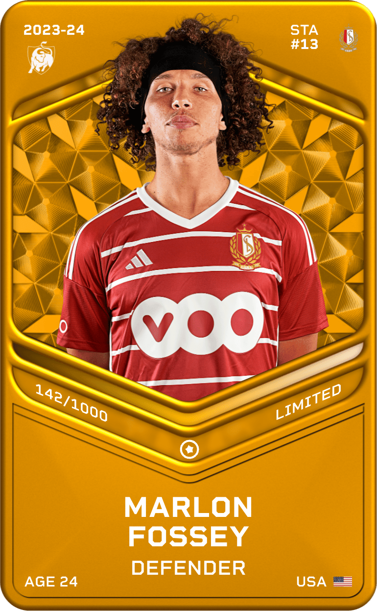 Marlon Fossey 2023-24 • Limited 142/1000