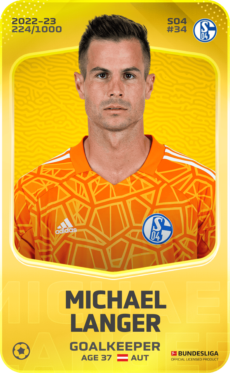 Michael Langer 2022-23 • Limited 224/1000