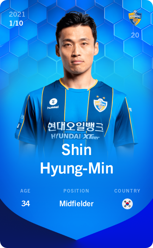 Sorare - Sorare Official - Shin Hyung-Min 2021-22 • Super Rare 1/10 - NFT # 52325254472761359985672786852709610525110837364664130804689392362686290133917