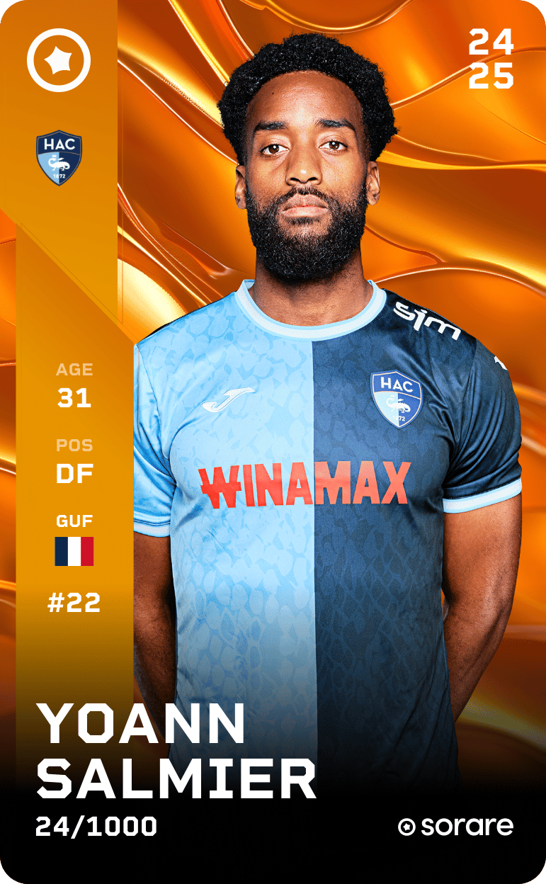 Yoann Salmier 2024-25 • Limited 24/1000
