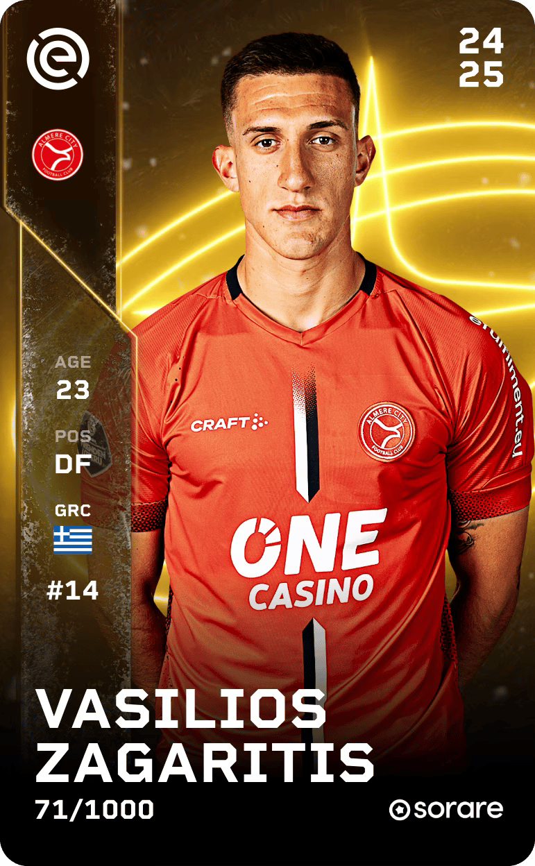 Vasilios Zagaritis 2024-25 • Limited 71/1000