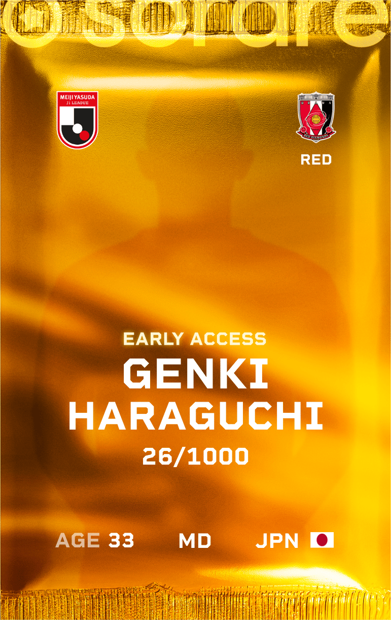 Genki Haraguchi 2025-26 • Limited 26/1000