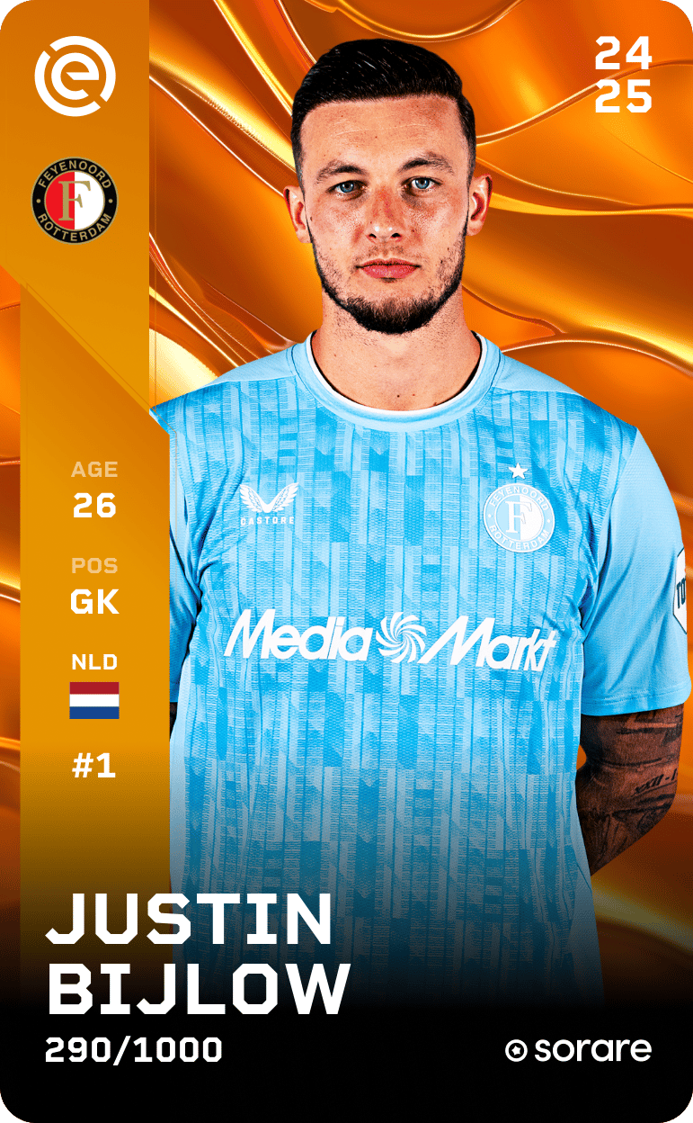 Justin Bijlow 2024-25 • Limited 290/1000