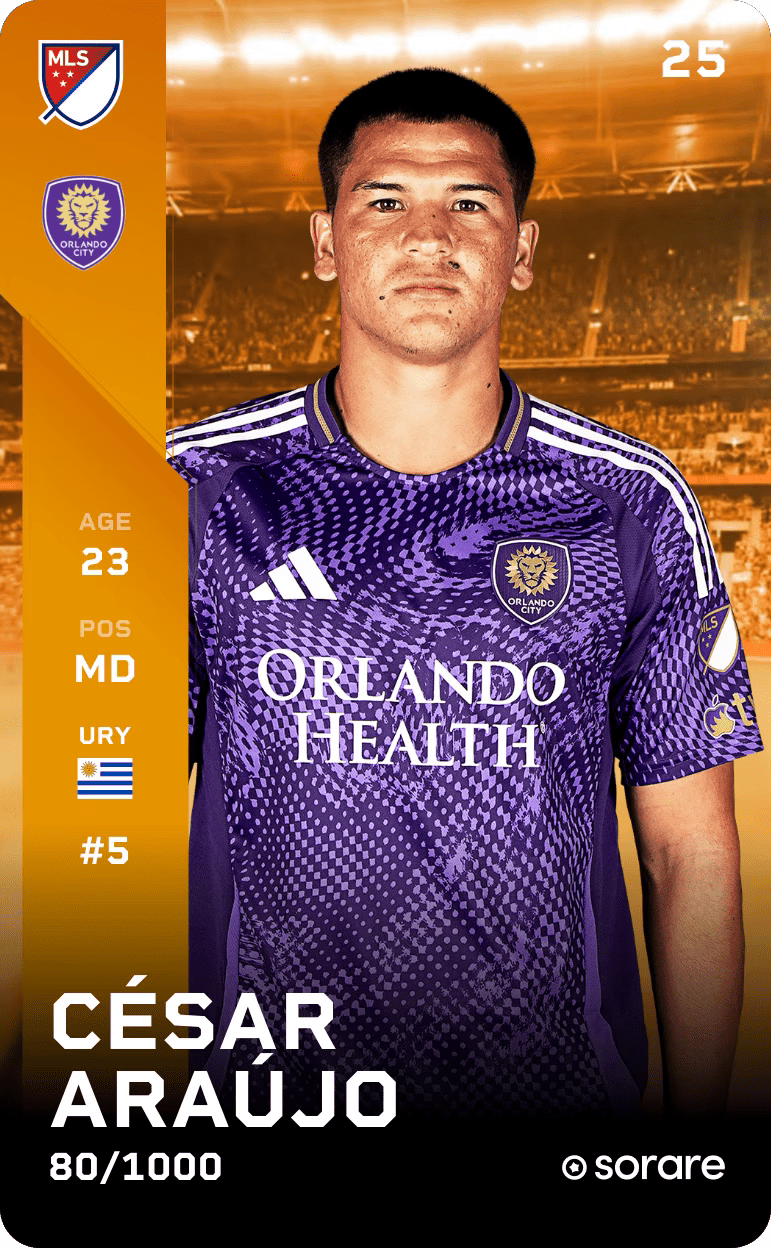 César Araújo 2025-26 • Limited 80/1000