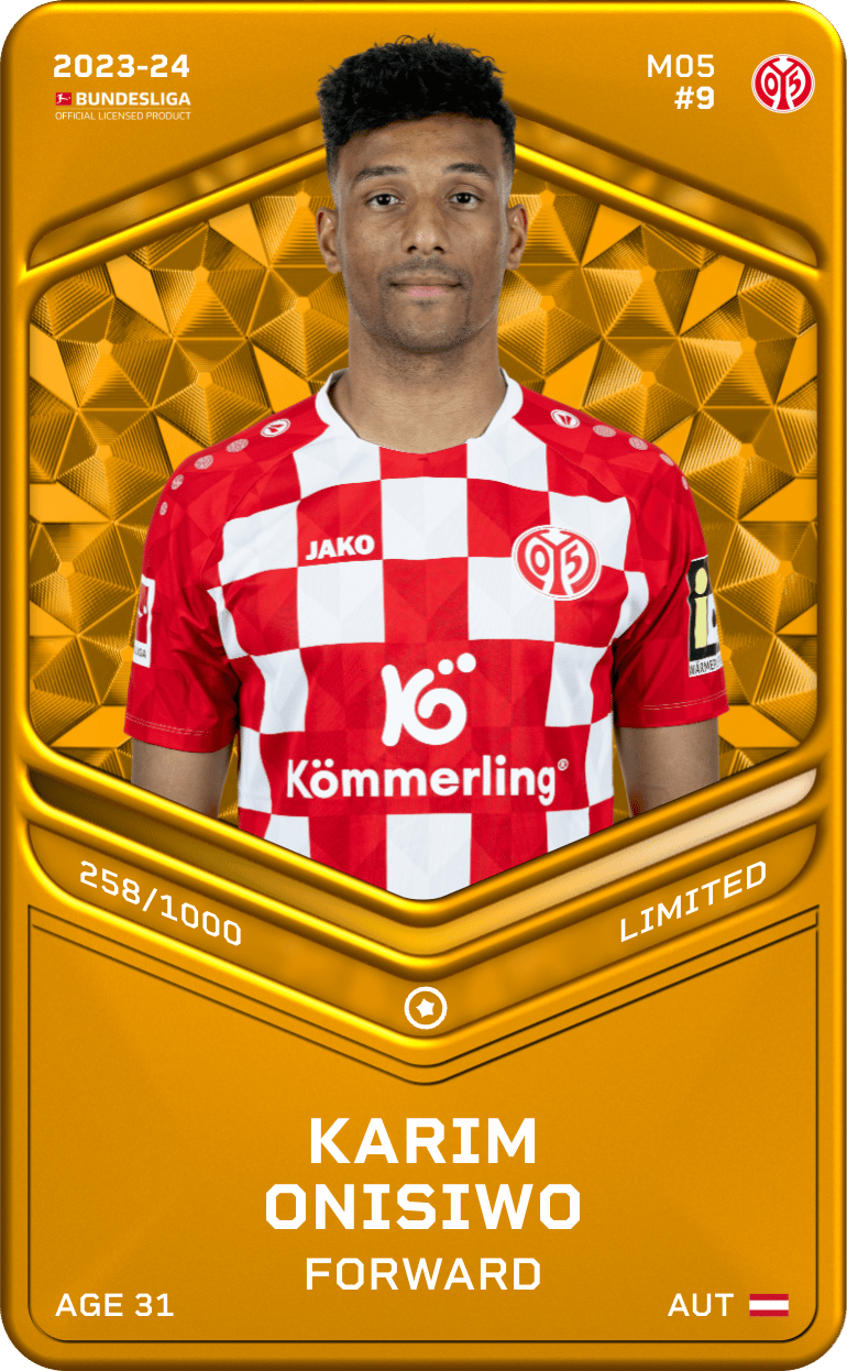 Karim Onisiwo 2023-24 • Limited 258/1000