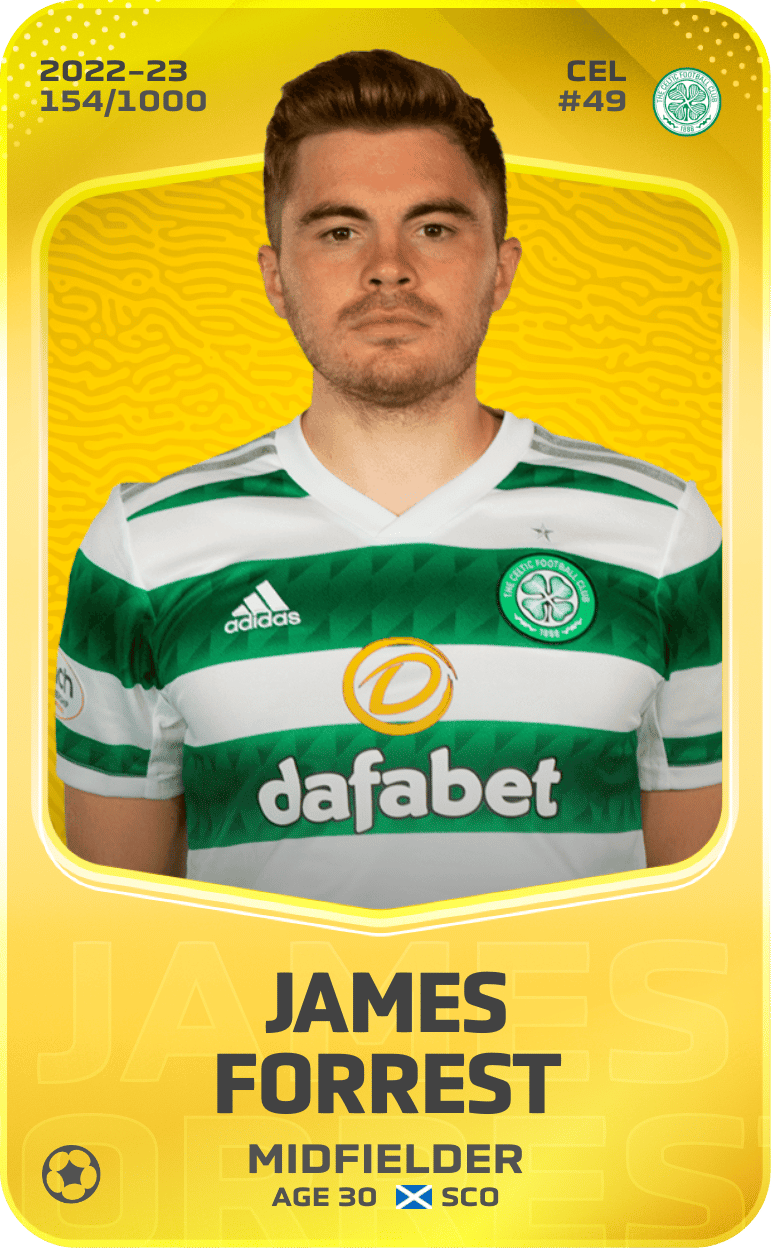James Forrest 2022-23 • Limited 154/1000