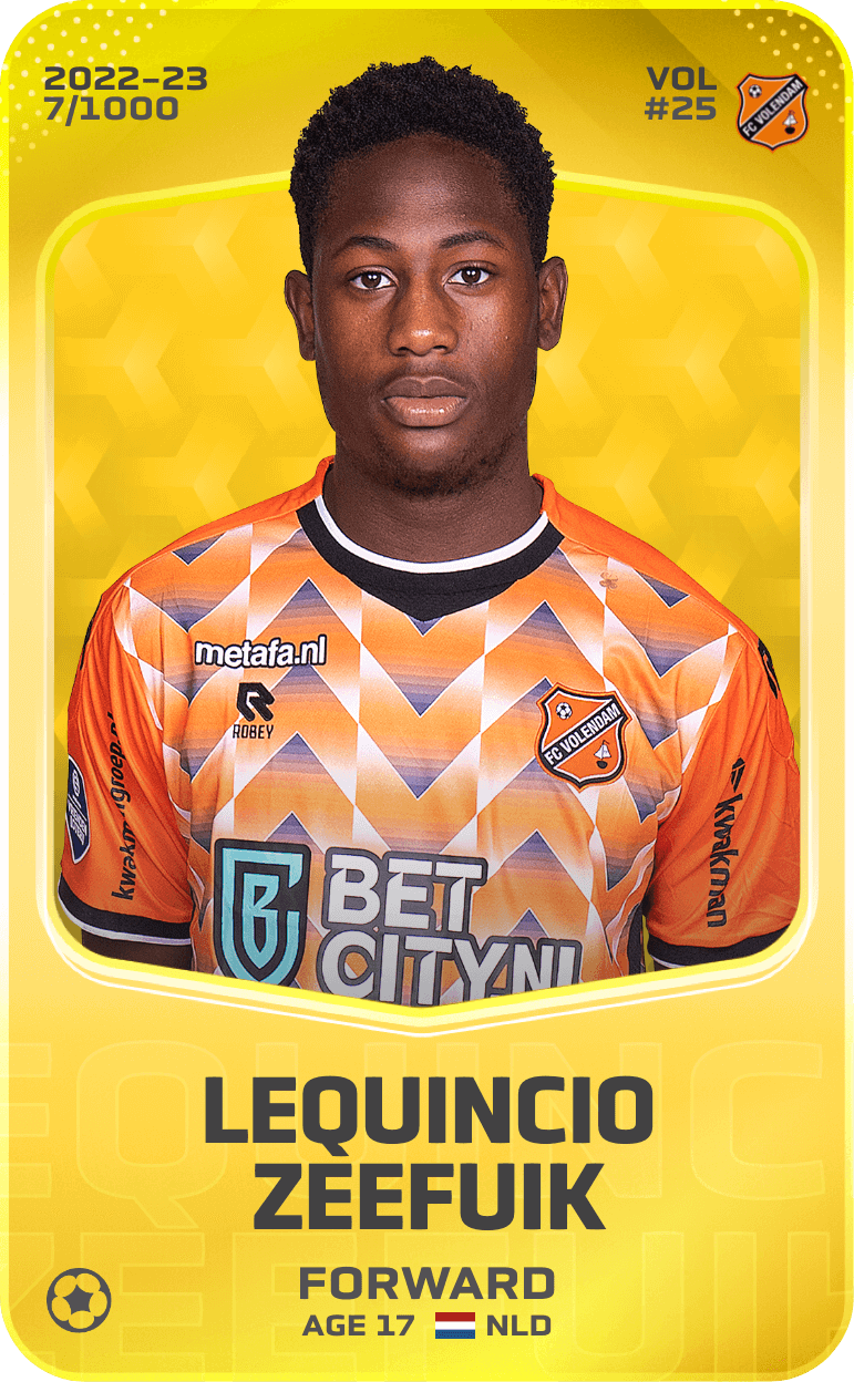 Lequincio Zeefuik 2022-23 • Limited 7/1000