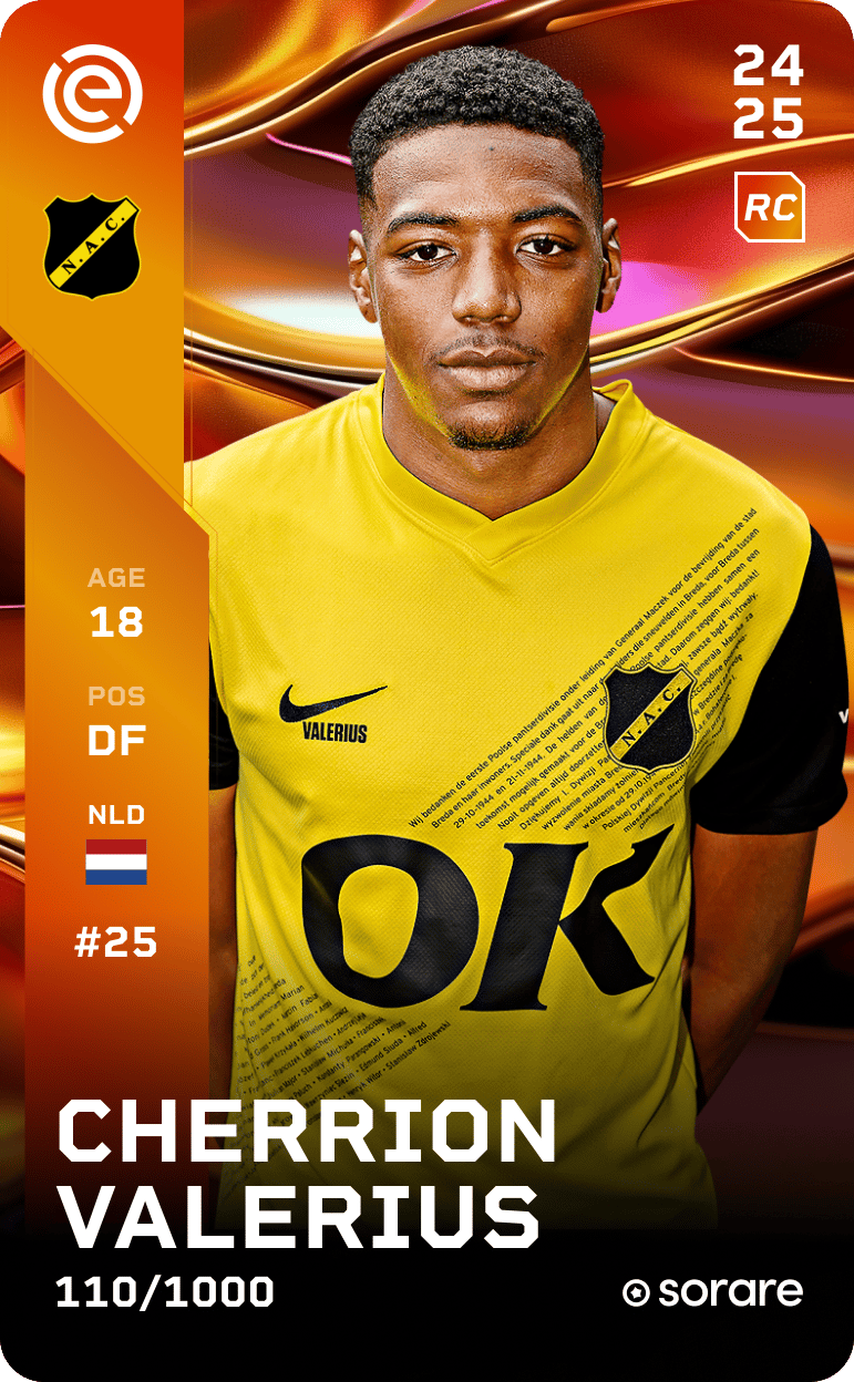 Cherrion Valerius 2024-25 • Limited 110/1000