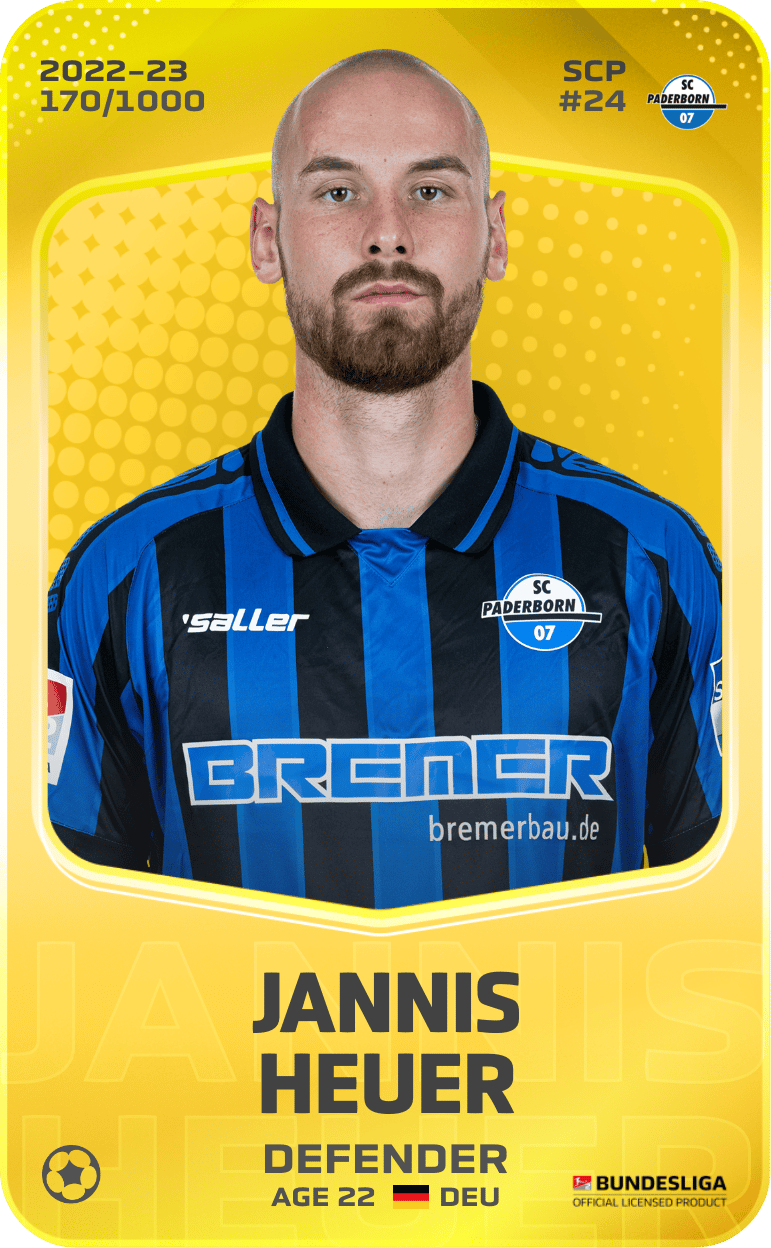 Jannis Heuer 2022-23 • Limited 170/1000