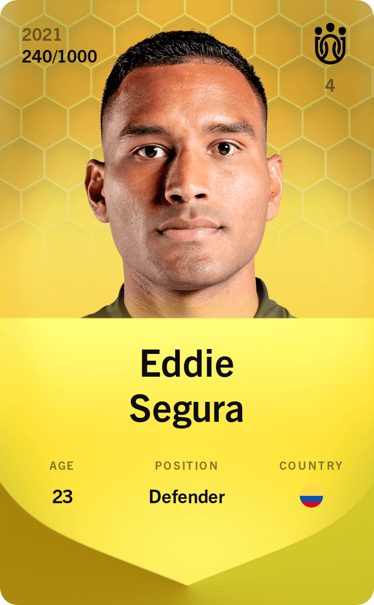 Eddie Segura 2021-22 • Limited 240/1000