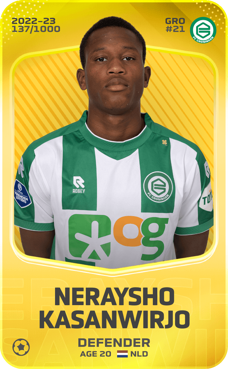 Neraysho Kasanwirjo 2022-23 • Limited 137/1000