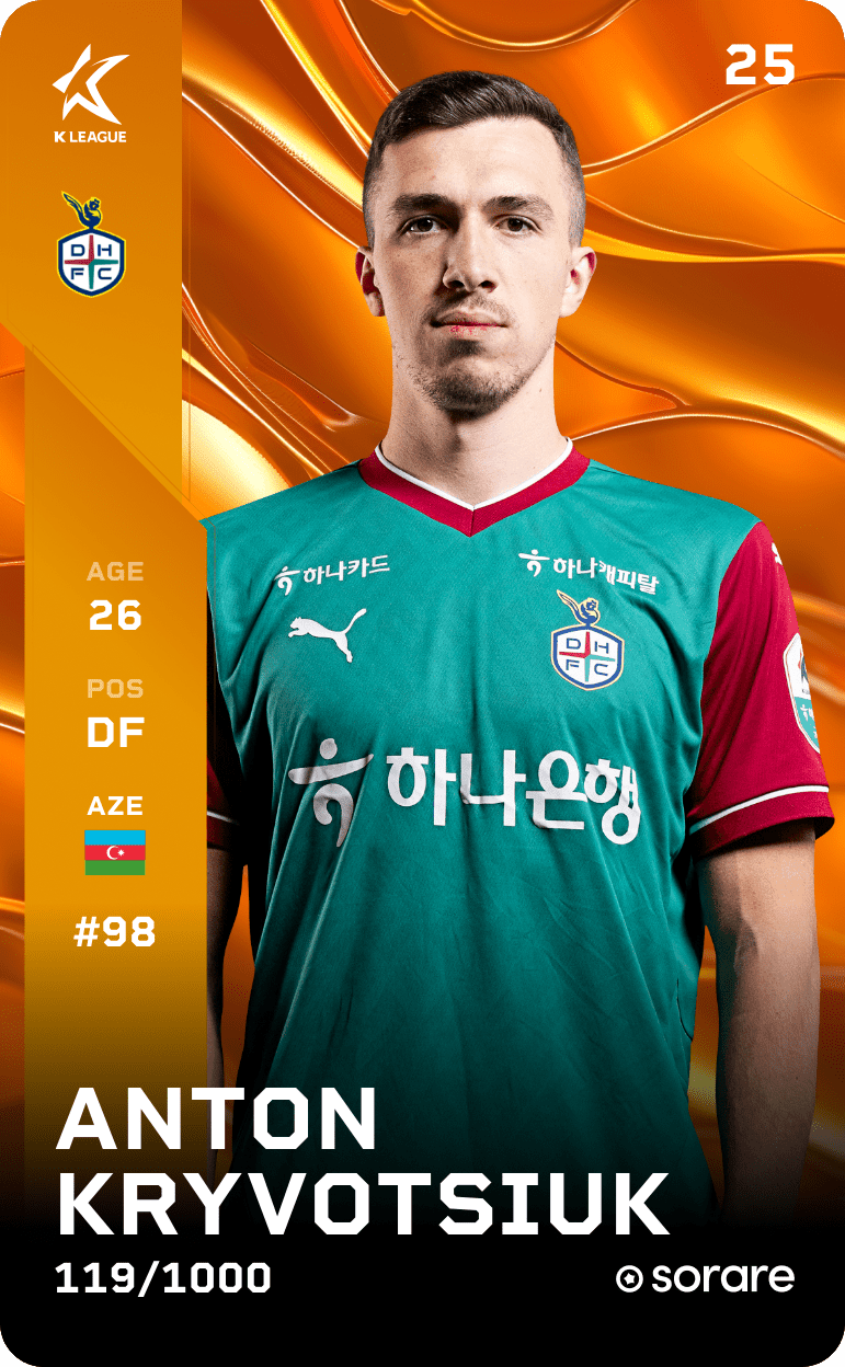 Anton Krivotsyuk 2025-26 • Limited 119/1000