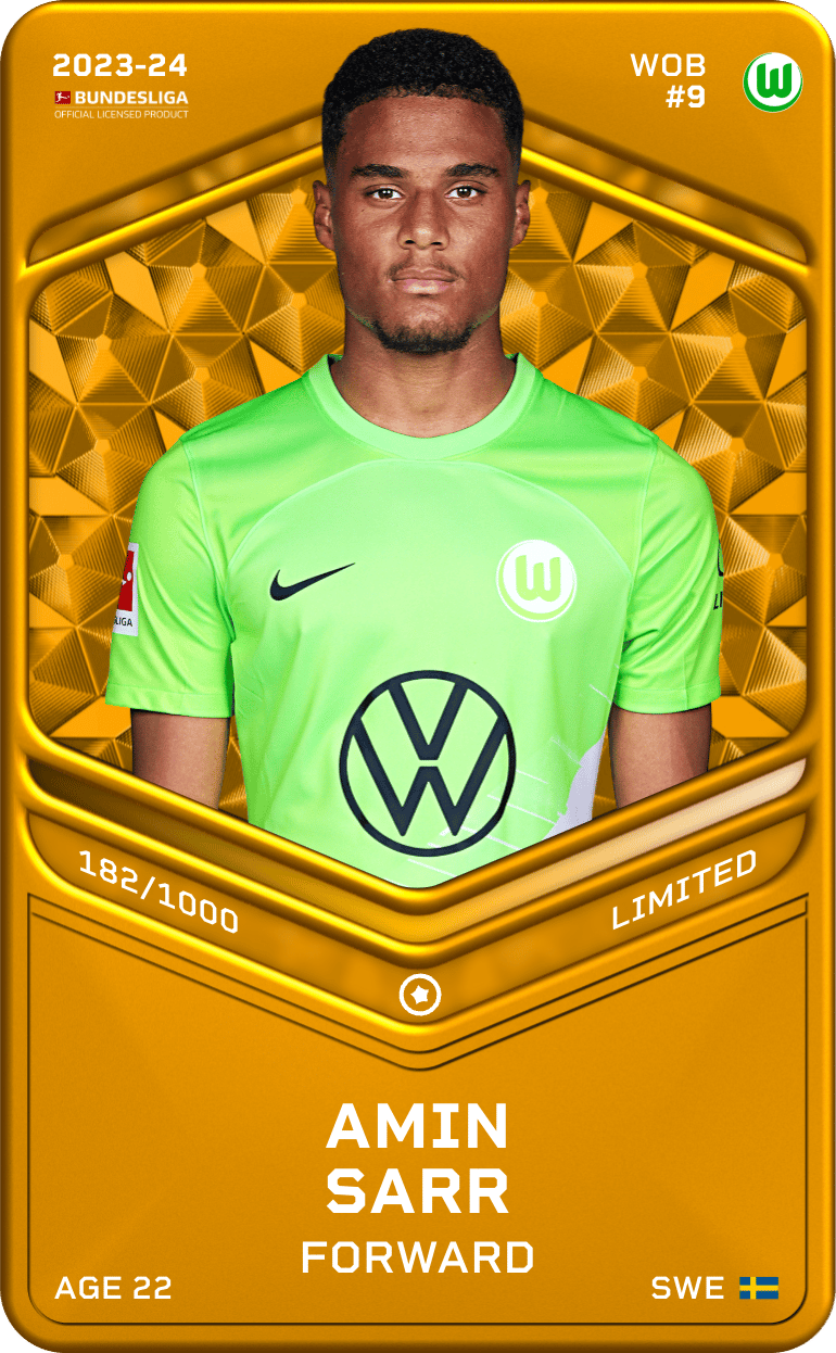 Amin Sarr 2023-24 • Limited 182/1000