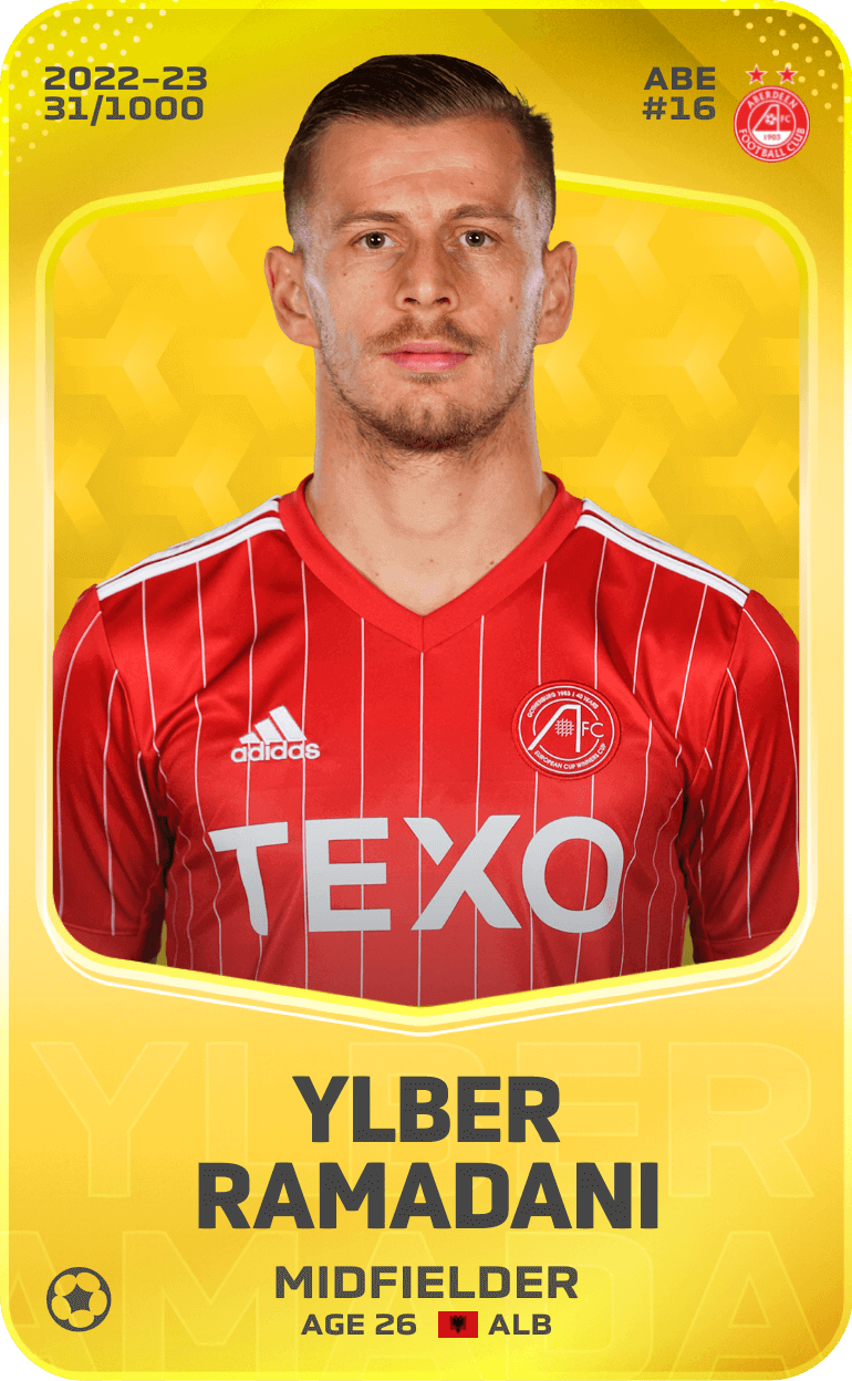 Ylber Ramadani 2022-23 • Limited 31/1000