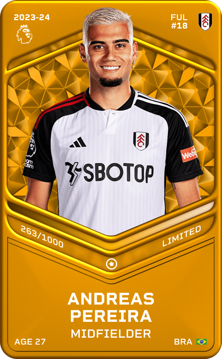 Andreas Pereira 2023-24 • Limited 263/1000