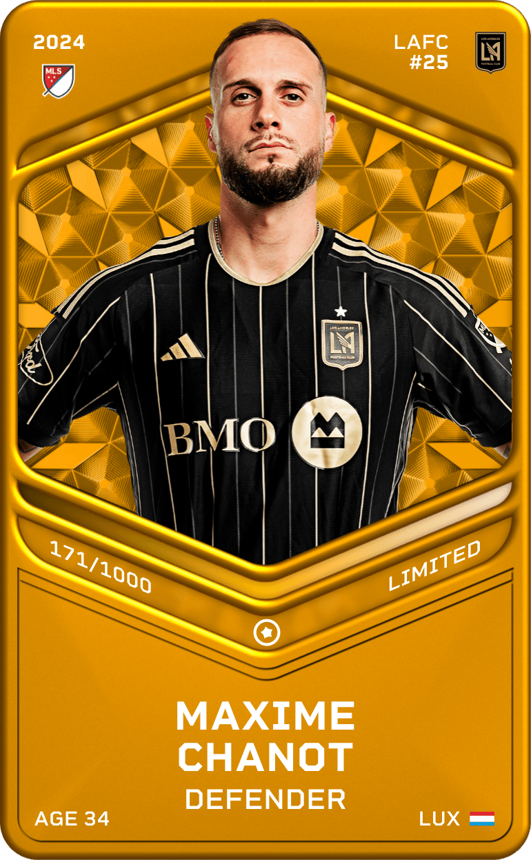 Maxime Chanot 2024-25 • Limited 171/1000