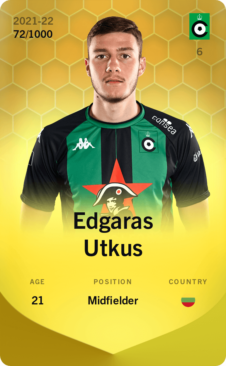 Edgaras Utkus 2021-22 • Limited 72/1000