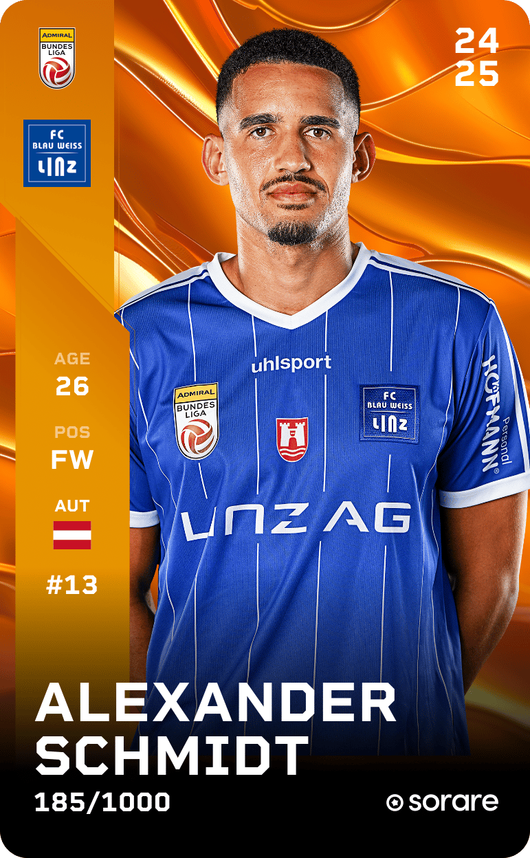 Alexander Schmidt 2024-25 • Limited 185/1000