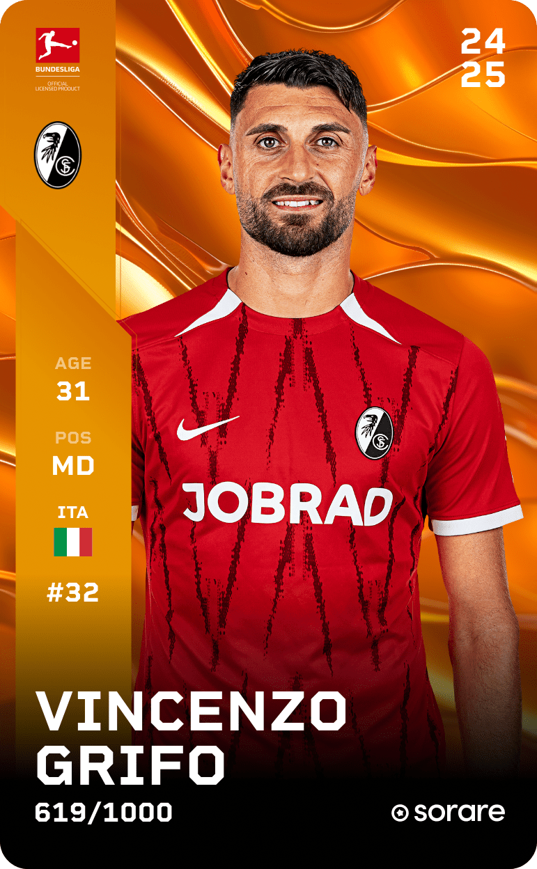 Vincenzo Grifo 2024-25 • Limited 619/1000